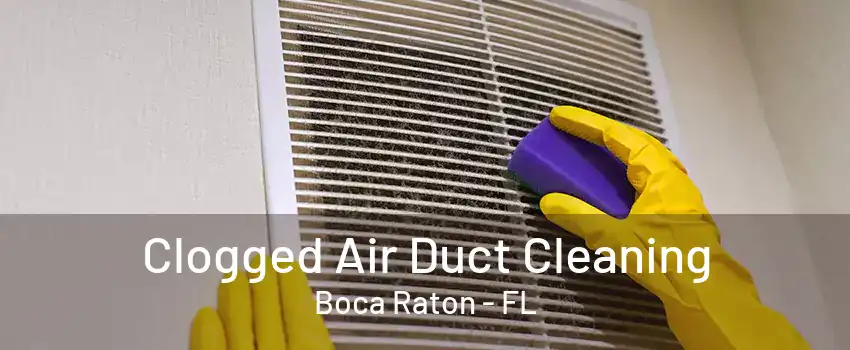 Clogged Air Duct Cleaning Boca Raton - FL