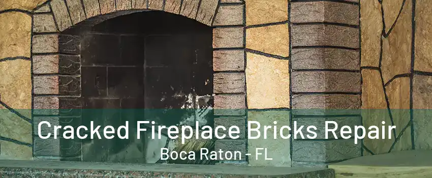 Cracked Fireplace Bricks Repair Boca Raton - FL