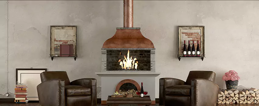 Thelin Hearth Products Providence Pellet Insert Fireplace Installation in Boca Raton, FL